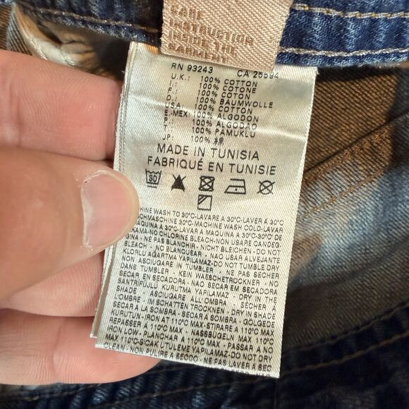 Diesel Industry Thavar Medium Wash Distressed Denim Jeans W29 L32 - Picture 8 of 11